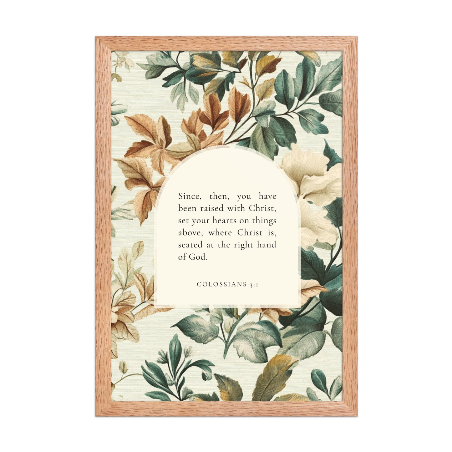 Colossians 3:1 Botanical Background  