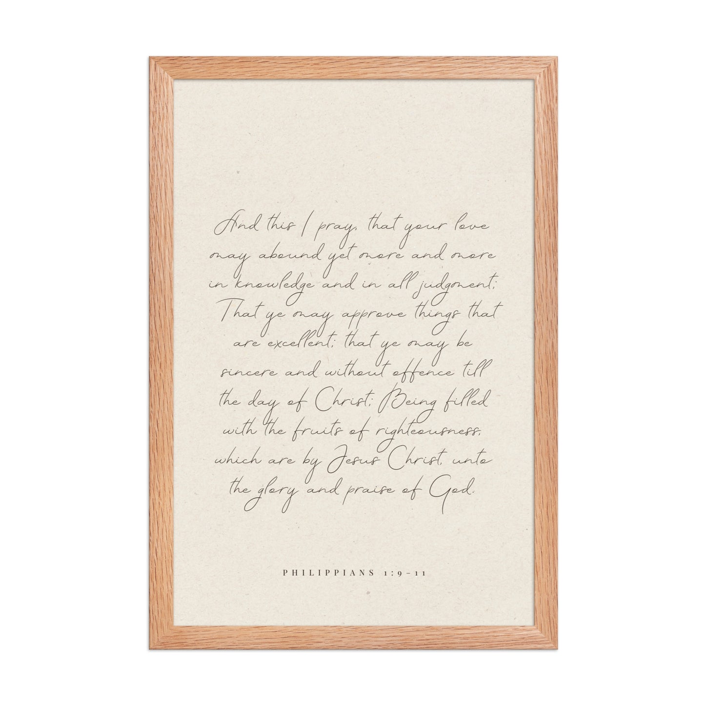 “Abound in Love” – Philippians 1:9–11 KJV Scripture Wall Art    Unframed Matte Paper / 8″×10″ / Eggshell-Unframed Matte Paper / 8″×10″ / Blue Green-Unframed Matte Paper / 8″×10″ / Red Clay-Unframed Matte Paper / 11″×14″ / Eggshell-Unframed Matte Paper / 11″×14″ / Blue Green-Unframed Matte Paper / 11″×14″ / Red Clay-Unframed Matte Paper / 12″×16″ / Eggshell-Unframed Matte Paper / 12″×16″ / Blue Green-Unframed Matte Paper / 12″×16″ / Red Clay-Unframed Matte Paper / 12″×18″ / Eggshell 