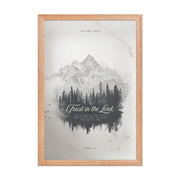 Psalm 37:4 "Trust in the Lord" Wall Art    Unframed Matte Paper / 11″×14″-Unframed Matte Paper / 12″×16″-Unframed Matte Paper / 12″×18″-Unframed Matte Paper / 16″×20″-Unframed Matte Paper / 18″×24″ 