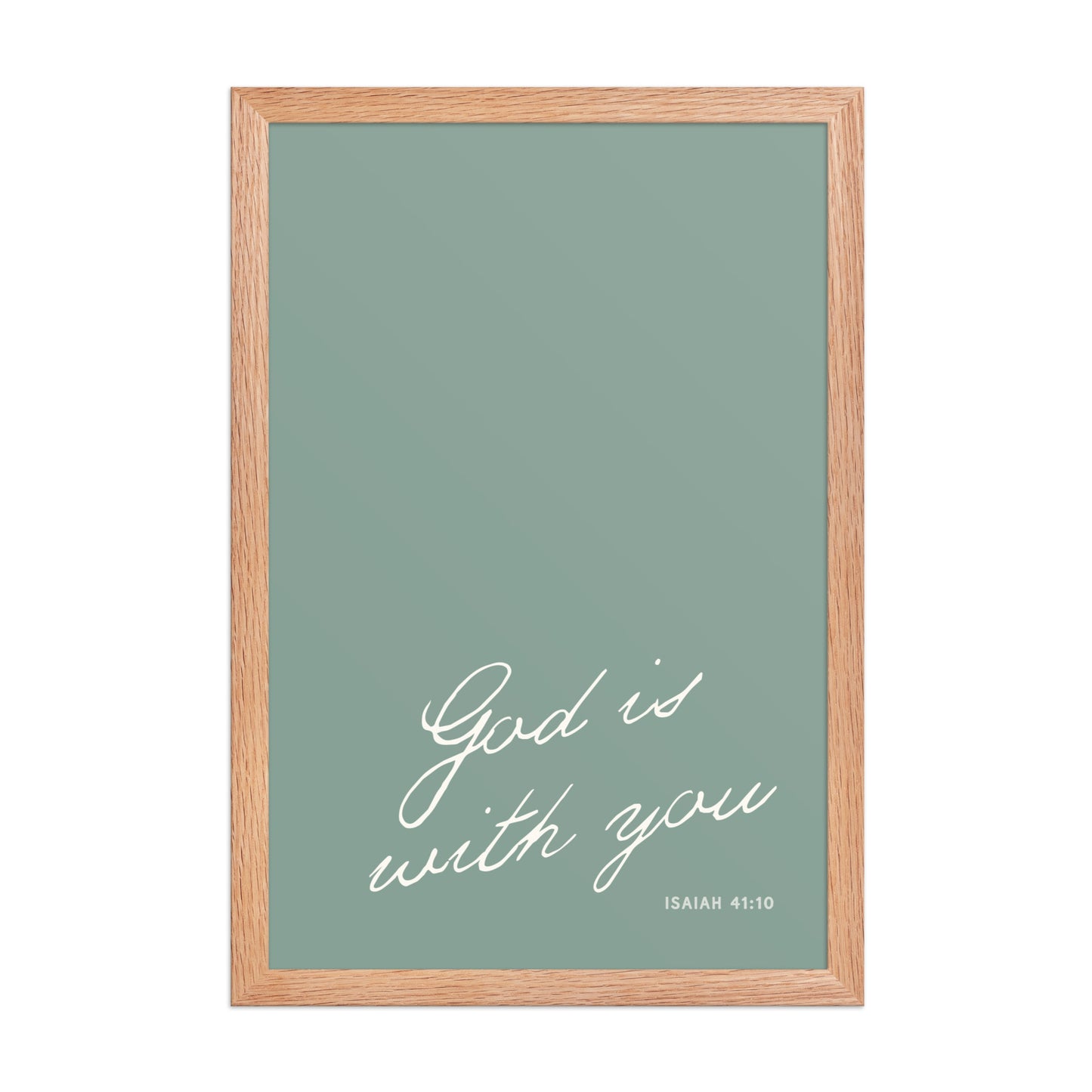 "Do Not Fear" Isaiah 41:10 Art | 3 Color Options