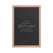 Genesis 1:1 Black Or White  