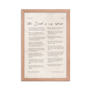 Psalm 91 KJV Entire Chapter On Beige  