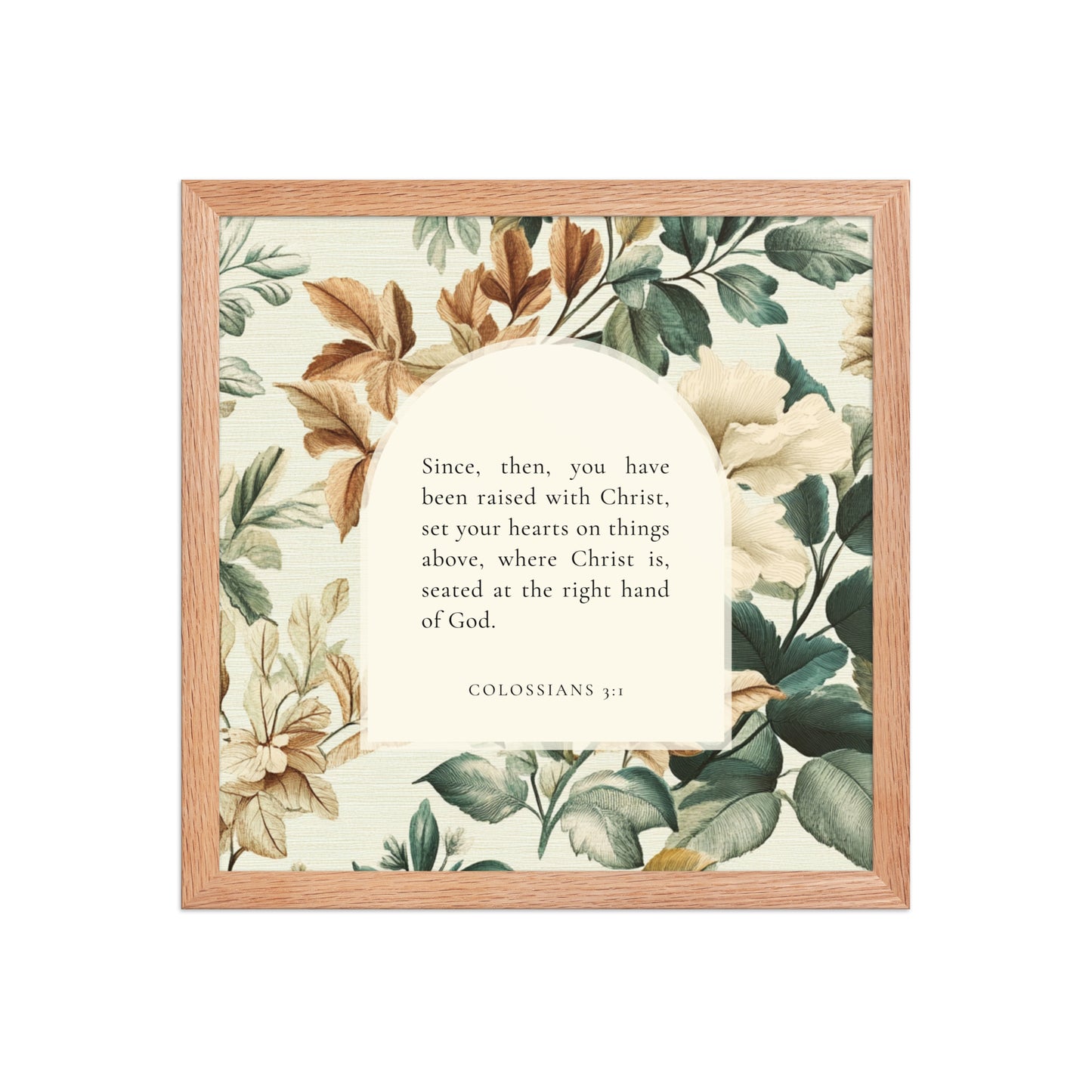Colossians 3:1 Botanical Background  