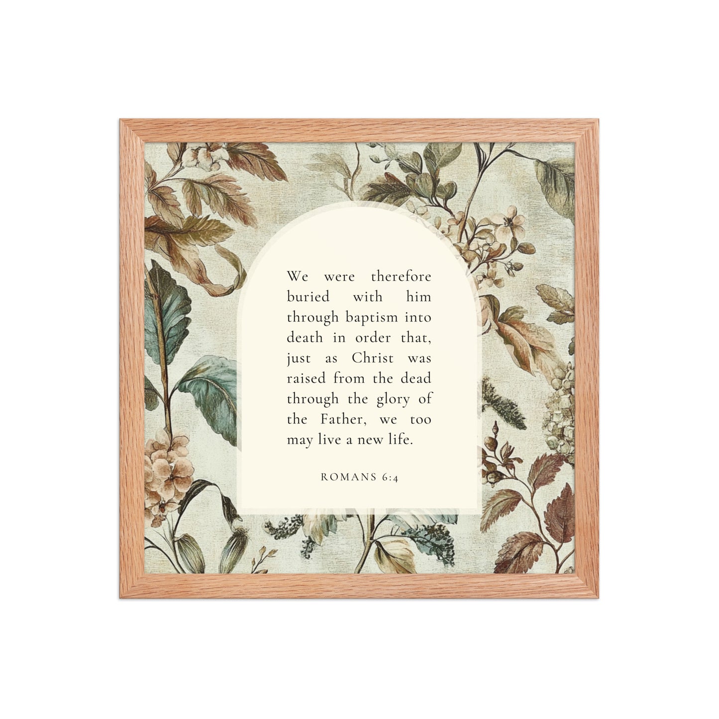 Romans 6:4 Botanical Background  