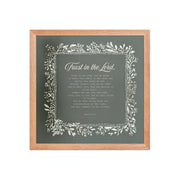 "Commit Your Way" – Psalm 37:3-6 Framed Christian Wall Art    Black / 10″×10″-Black / 12″×12″-Black / 14″×14″-Black / 16″×16″-Black / 18″×18″ 