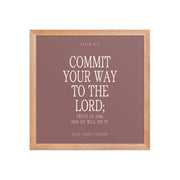 Commit Your Way: Psalm 37:5 Premium Matte Bible Verse Art    Unframed Matte Paper / 8″×10″ / Faded Brick-Unframed Matte Paper / 8″×10″ / Blush-Unframed Matte Paper / 8″×10″ / Deep Plum-Unframed Matte Paper / 8″×10″ / Mint-Unframed Matte Paper / 10″×10″ / Faded Brick 