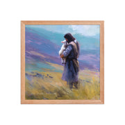 He Left the 99" Art | The Good Shepherd Jesus & Lamb Poster    Unframed Matte Paper / 8″×10″-Unframed Matte Paper / 10″×10″-Unframed Matte Paper / 11″×14″-Unframed Matte Paper / 12″×12″-Unframed Matte Paper / 12″×16″ 