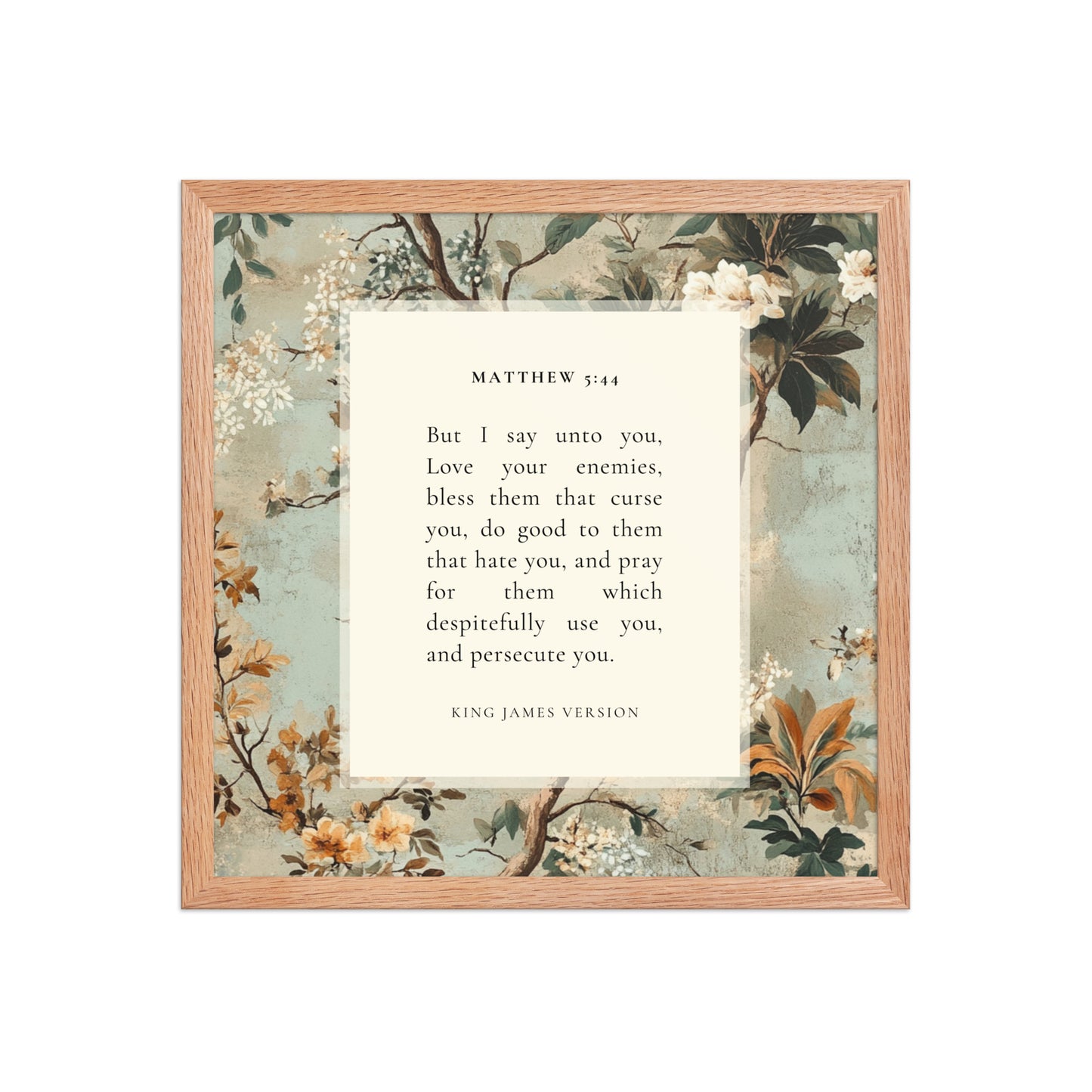 Matthew 5:44 Botanical Background  