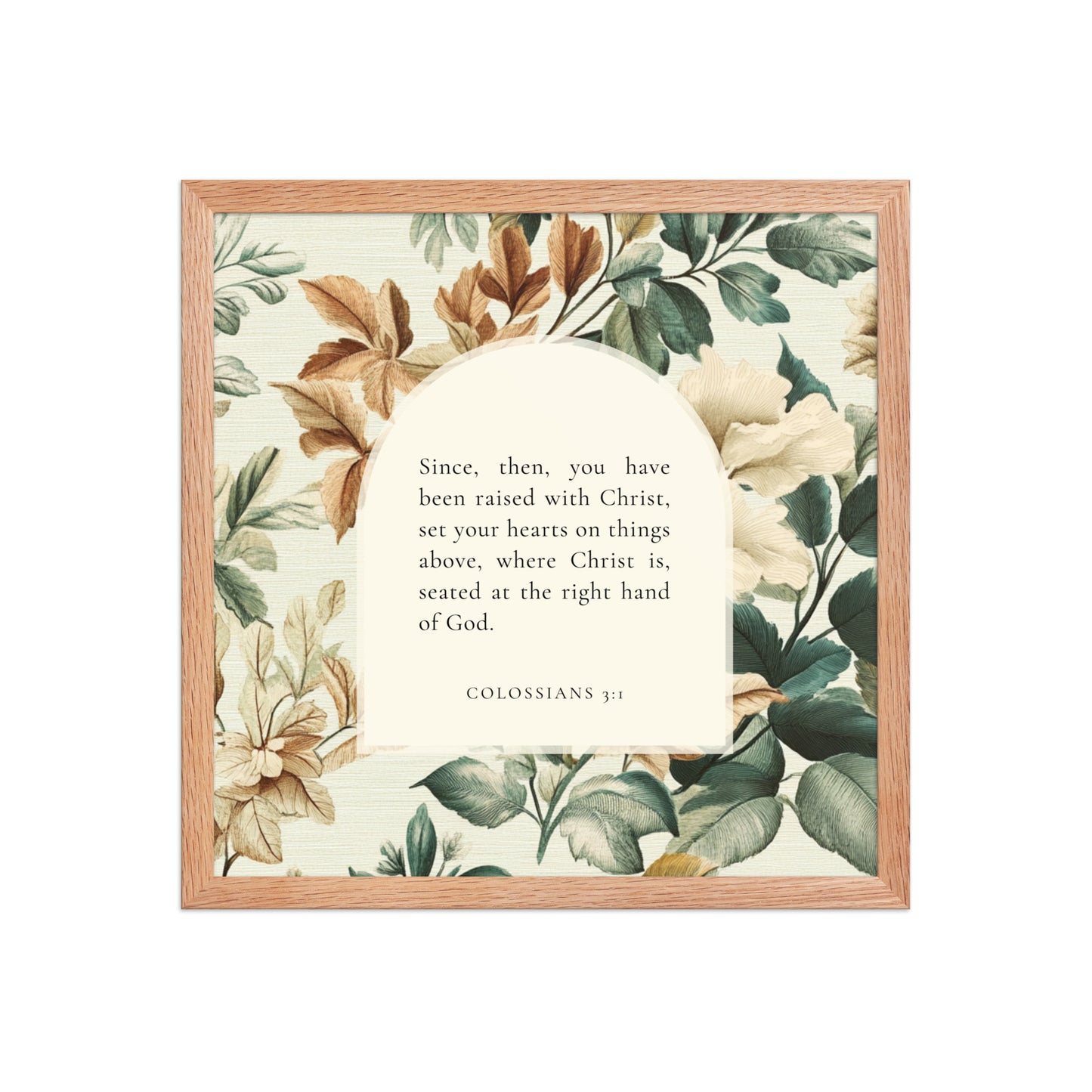 Colossians 3:1 Botanical Background  