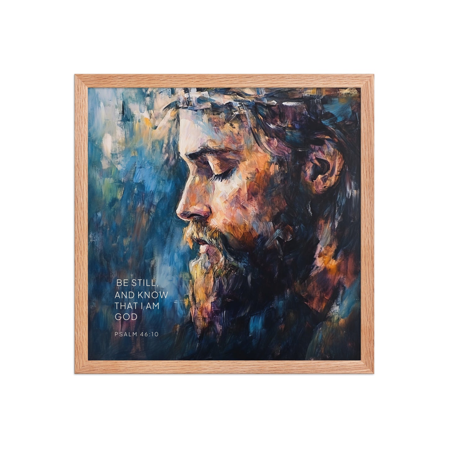 Psalm 46:10 - Know That I Am God - Bible Verse Wall Art    Unframed Matte Paper / 8″×10″-Unframed Matte Paper / 10″×10″-Unframed Matte Paper / 11″×14″-Unframed Matte Paper / 12″×12″-Unframed Matte Paper / 12″×16″-Unframed Matte Paper / 12″×18″-Unframed Matte Paper / 14″×14″-Unframed Matte Paper / 16″×16″-Unframed Matte Paper / 16″×20″-Unframed Matte Paper / 18″×18″ 