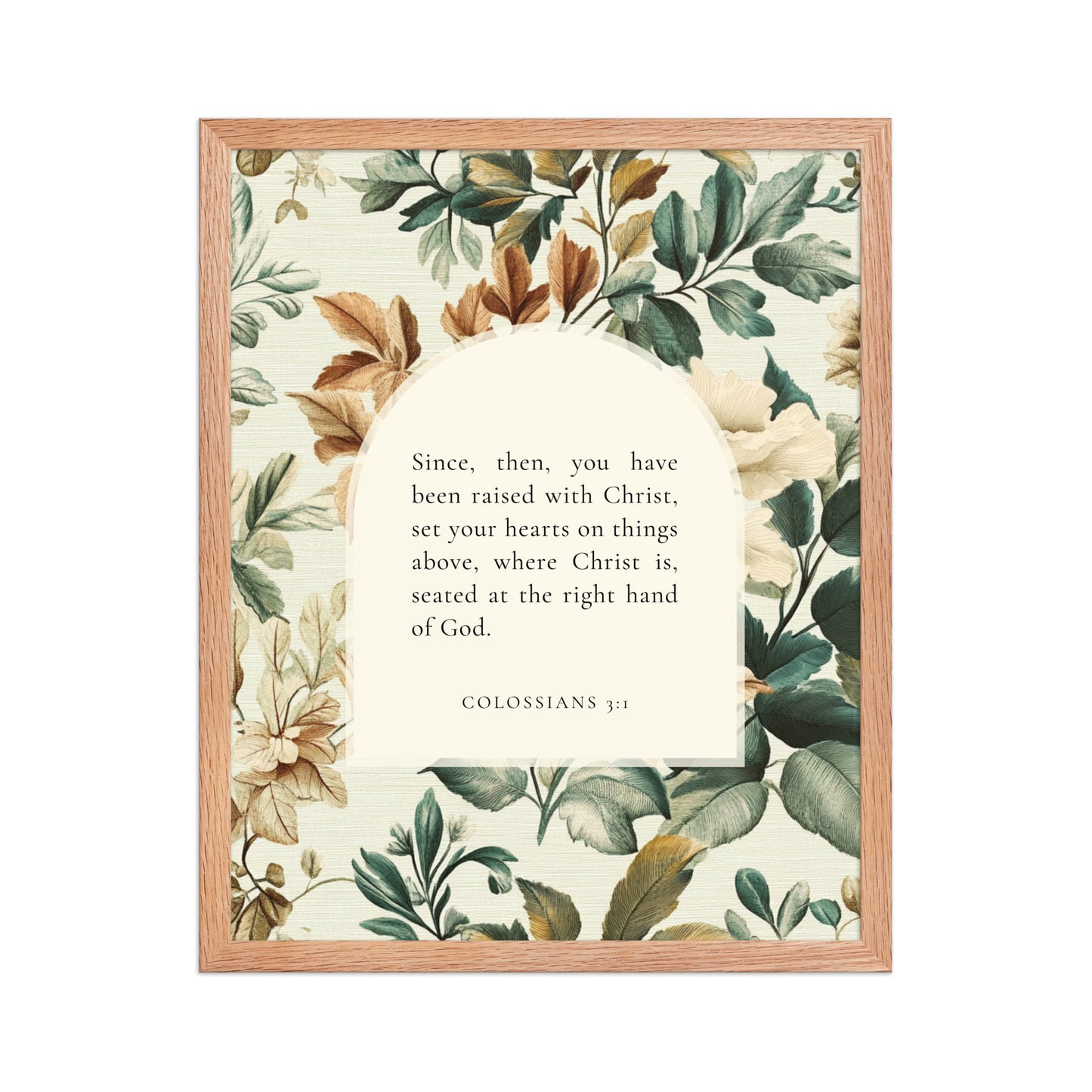 Colossians 3:1 Botanical Background  