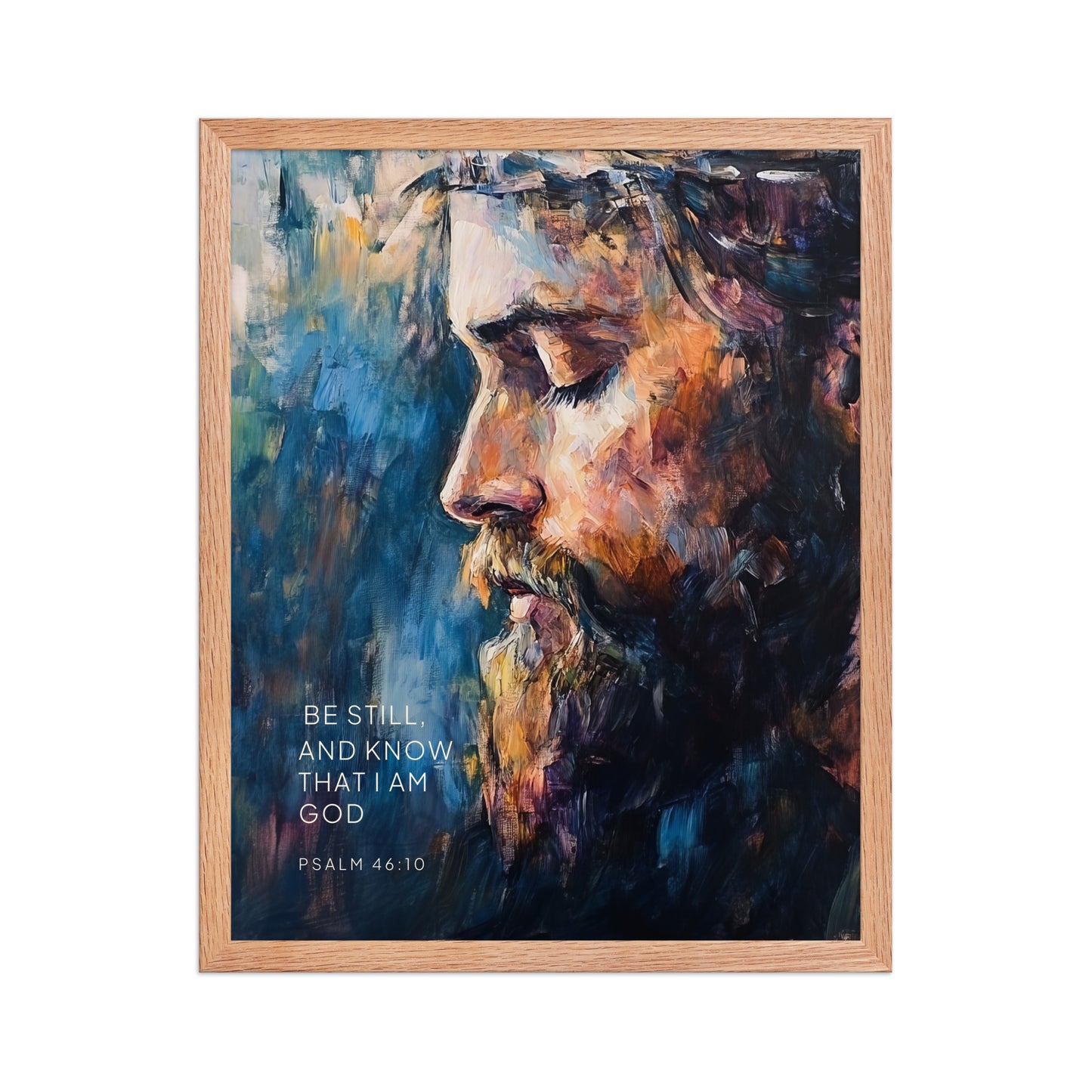 Psalm 46:10 - Know That I Am God - Bible Verse Wall Art    Unframed Matte Paper / 8″×10″-Unframed Matte Paper / 10″×10″-Unframed Matte Paper / 11″×14″-Unframed Matte Paper / 12″×12″-Unframed Matte Paper / 12″×16″-Unframed Matte Paper / 12″×18″-Unframed Matte Paper / 14″×14″-Unframed Matte Paper / 16″×16″-Unframed Matte Paper / 16″×20″-Unframed Matte Paper / 18″×18″ 