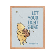 Matthew 5:16 – Pooh Bear Inspired Scripture Print