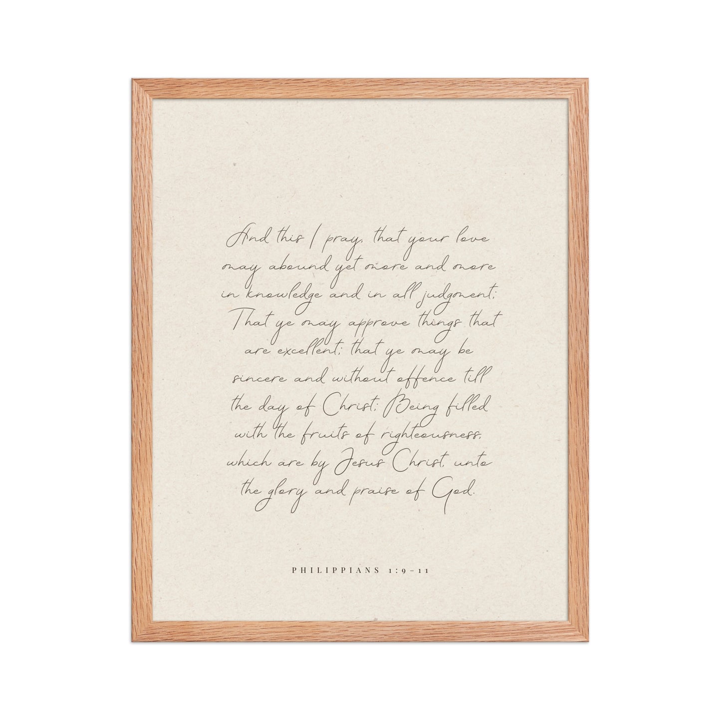 “Abound in Love” – Philippians 1:9–11 KJV Scripture Wall Art    Unframed Matte Paper / 8″×10″ / Eggshell-Unframed Matte Paper / 8″×10″ / Blue Green-Unframed Matte Paper / 8″×10″ / Red Clay-Unframed Matte Paper / 11″×14″ / Eggshell-Unframed Matte Paper / 11″×14″ / Blue Green-Unframed Matte Paper / 11″×14″ / Red Clay-Unframed Matte Paper / 12″×16″ / Eggshell-Unframed Matte Paper / 12″×16″ / Blue Green-Unframed Matte Paper / 12″×16″ / Red Clay-Unframed Matte Paper / 12″×18″ / Eggshell 