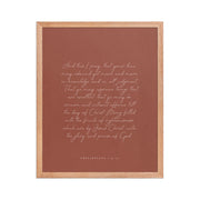 “Abound in Love” – Philippians 1:9–11 KJV Scripture Wall Art