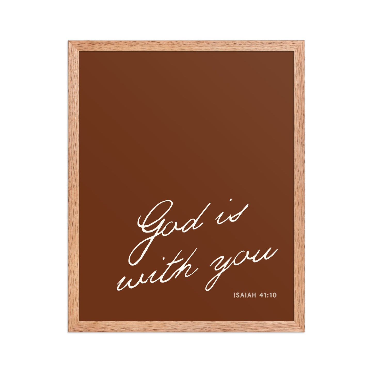 "Do Not Fear" Isaiah 41:10 Art | 3 Color Options