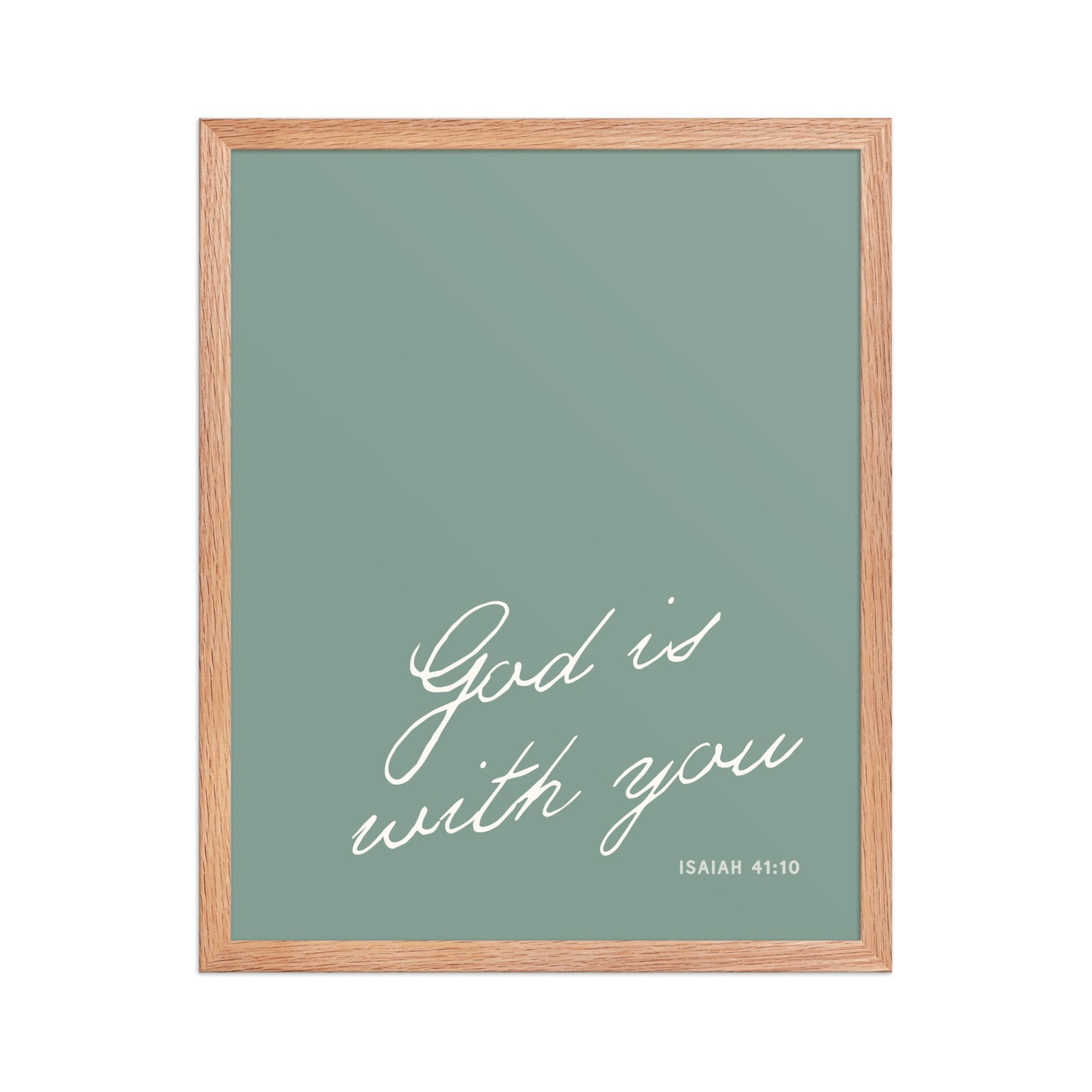 "Do Not Fear" Isaiah 41:10 Art | 3 Color Options