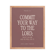 Commit Your Way: Psalm 37:5 Premium Matte Bible Verse Art    Unframed Matte Paper / 8″×10″ / Faded Brick-Unframed Matte Paper / 8″×10″ / Blush-Unframed Matte Paper / 8″×10″ / Deep Plum-Unframed Matte Paper / 8″×10″ / Mint-Unframed Matte Paper / 10″×10″ / Faded Brick 