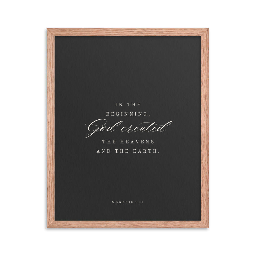 Genesis 1:1 Black Or White  