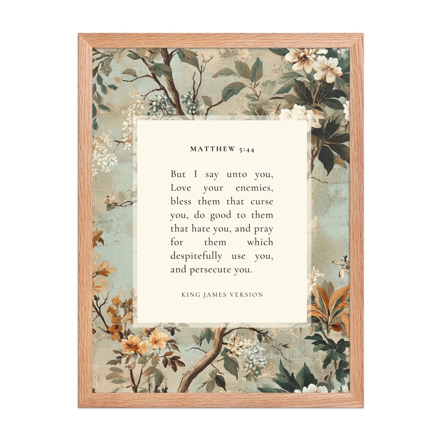 Matthew 5:44 Botanical Background  