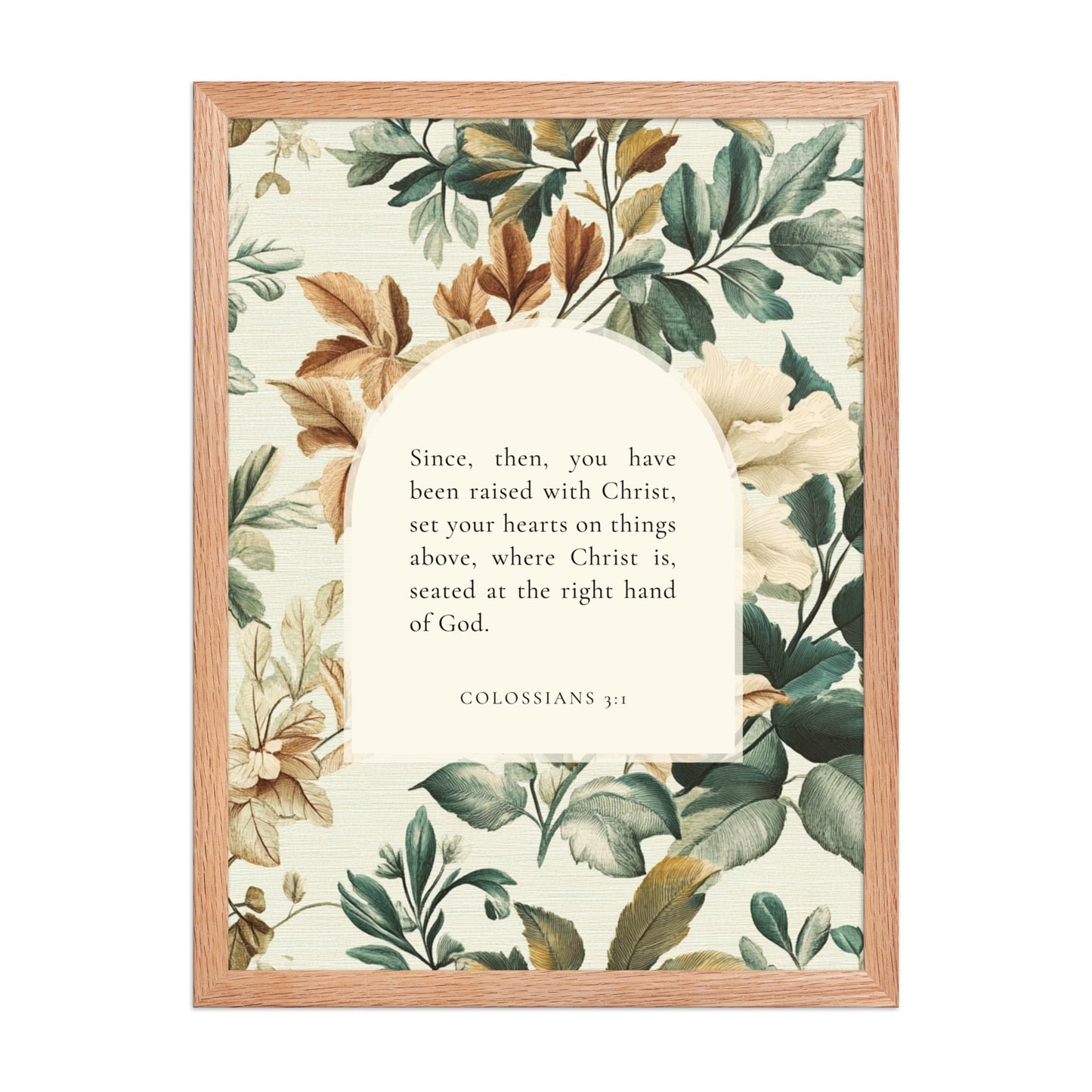 Colossians 3:1 Botanical Background  