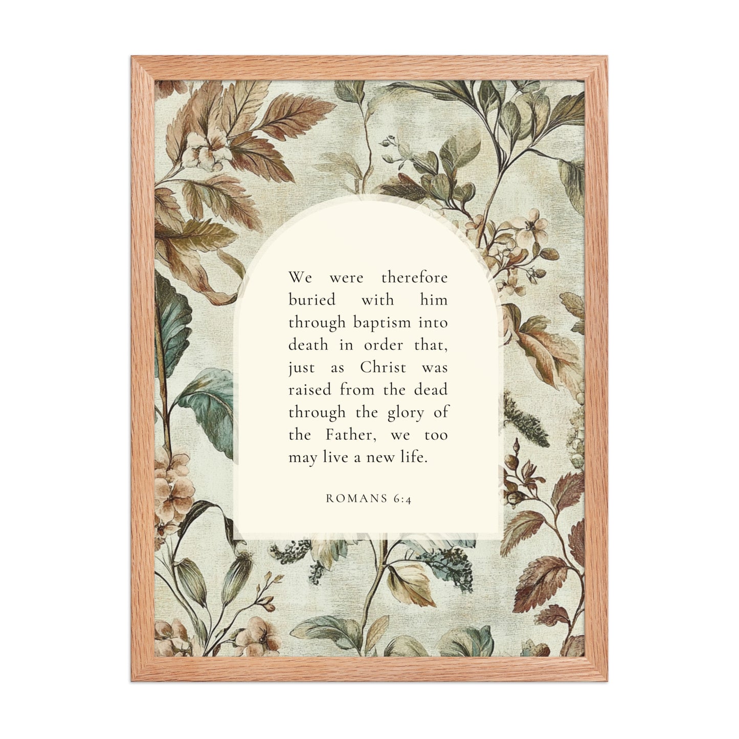 Romans 6:4 Botanical Background  