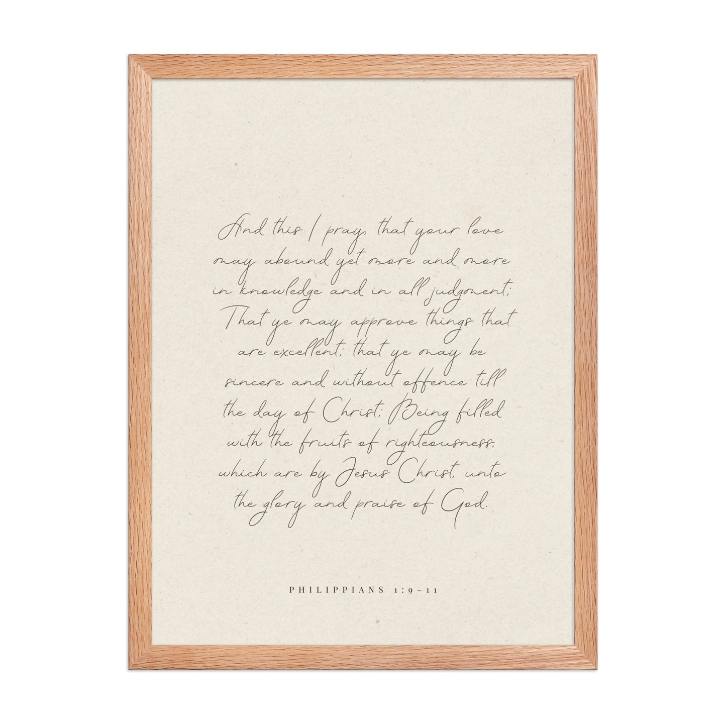 “Abound in Love” – Philippians 1:9–11 KJV Scripture Wall Art    Unframed Matte Paper / 8″×10″ / Eggshell-Unframed Matte Paper / 8″×10″ / Blue Green-Unframed Matte Paper / 8″×10″ / Red Clay-Unframed Matte Paper / 11″×14″ / Eggshell-Unframed Matte Paper / 11″×14″ / Blue Green-Unframed Matte Paper / 11″×14″ / Red Clay-Unframed Matte Paper / 12″×16″ / Eggshell-Unframed Matte Paper / 12″×16″ / Blue Green-Unframed Matte Paper / 12″×16″ / Red Clay-Unframed Matte Paper / 12″×18″ / Eggshell 