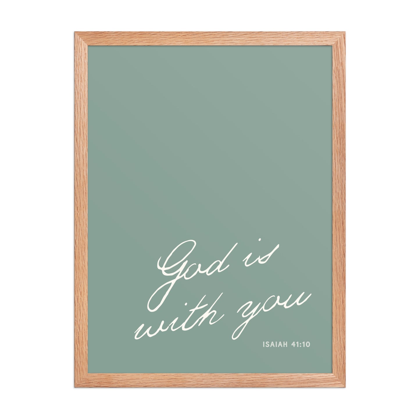 "Do Not Fear" Isaiah 41:10 Art | 3 Color Options