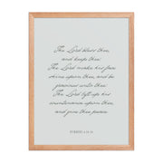 "The Lord Bless You" Numbers 6:24-26 Art | Available in 3 Colors