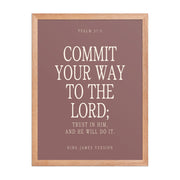 Commit Your Way: Psalm 37:5 Premium Matte Bible Verse Art    Unframed Matte Paper / 8″×10″ / Faded Brick-Unframed Matte Paper / 8″×10″ / Blush-Unframed Matte Paper / 8″×10″ / Deep Plum-Unframed Matte Paper / 8″×10″ / Mint-Unframed Matte Paper / 10″×10″ / Faded Brick 