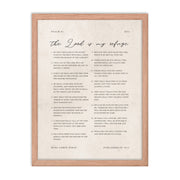 Psalm 91 KJV Entire Chapter On Beige  