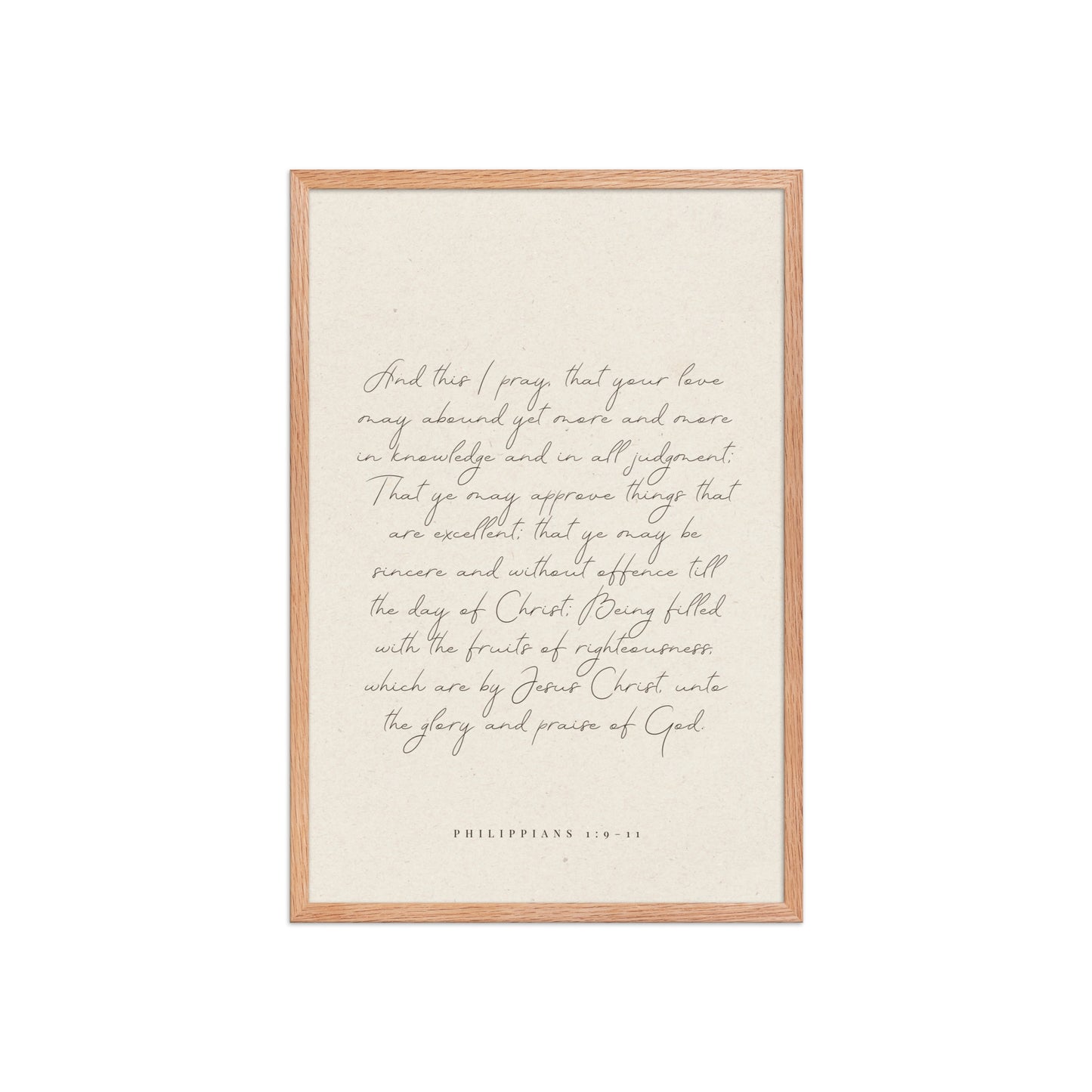 “Abound in Love” – Philippians 1:9–11 KJV Scripture Wall Art    Unframed Matte Paper / 8″×10″ / Eggshell-Unframed Matte Paper / 8″×10″ / Blue Green-Unframed Matte Paper / 8″×10″ / Red Clay-Unframed Matte Paper / 11″×14″ / Eggshell-Unframed Matte Paper / 11″×14″ / Blue Green-Unframed Matte Paper / 11″×14″ / Red Clay-Unframed Matte Paper / 12″×16″ / Eggshell-Unframed Matte Paper / 12″×16″ / Blue Green-Unframed Matte Paper / 12″×16″ / Red Clay-Unframed Matte Paper / 12″×18″ / Eggshell 