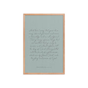 “Abound in Love” – Philippians 1:9–11 KJV Scripture Wall Art