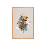 Matthew 7:24–25 Floral Wall Art, "Build on the Rock    Unframed Matte Paper / 11″×14″-Unframed Matte Paper / 12″×16″-Unframed Matte Paper / 12″×18″-Unframed Matte Paper / 16″×20″-Unframed Matte Paper / 18″×24″ 