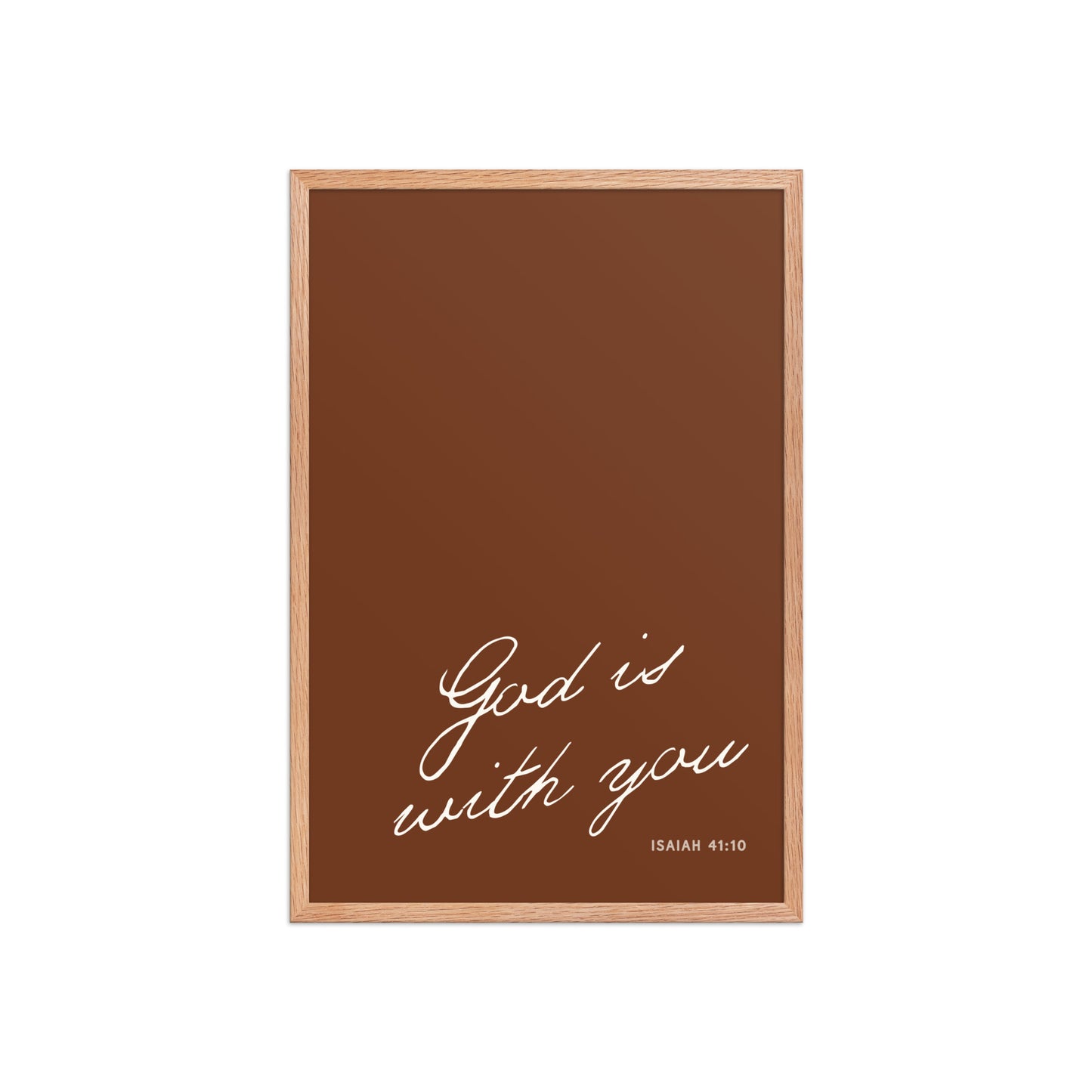 "Do Not Fear" Isaiah 41:10 Art | 3 Color Options