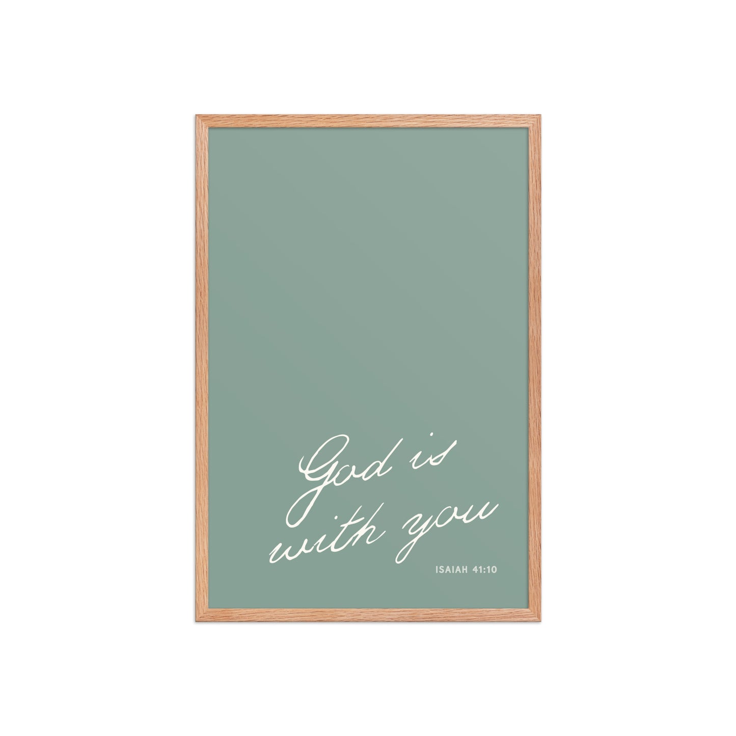 "Do Not Fear" Isaiah 41:10 Art | 3 Color Options