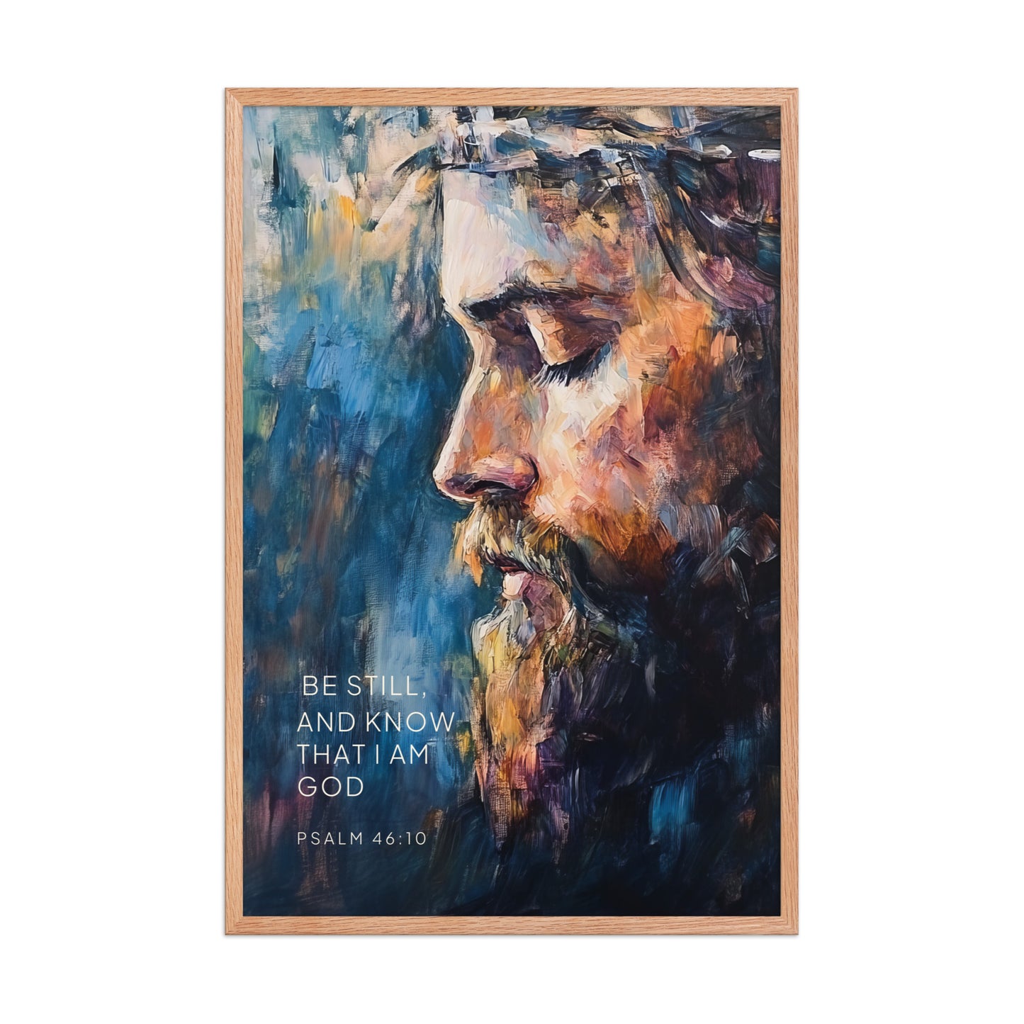 Psalm 46:10 - Know That I Am God - Bible Verse Wall Art    Unframed Matte Paper / 8″×10″-Unframed Matte Paper / 10″×10″-Unframed Matte Paper / 11″×14″-Unframed Matte Paper / 12″×12″-Unframed Matte Paper / 12″×16″-Unframed Matte Paper / 12″×18″-Unframed Matte Paper / 14″×14″-Unframed Matte Paper / 16″×16″-Unframed Matte Paper / 16″×20″-Unframed Matte Paper / 18″×18″ 