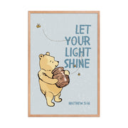 Matthew 5:16 – Pooh Bear Inspired Scripture Print
