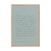 “Abound in Love” – Philippians 1:9–11 KJV Scripture Wall Art
