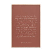 “Abound in Love” – Philippians 1:9–11 KJV Scripture Wall Art