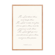 "The Lord Bless You" Numbers 6:24-26 Art | Available in 3 Colors