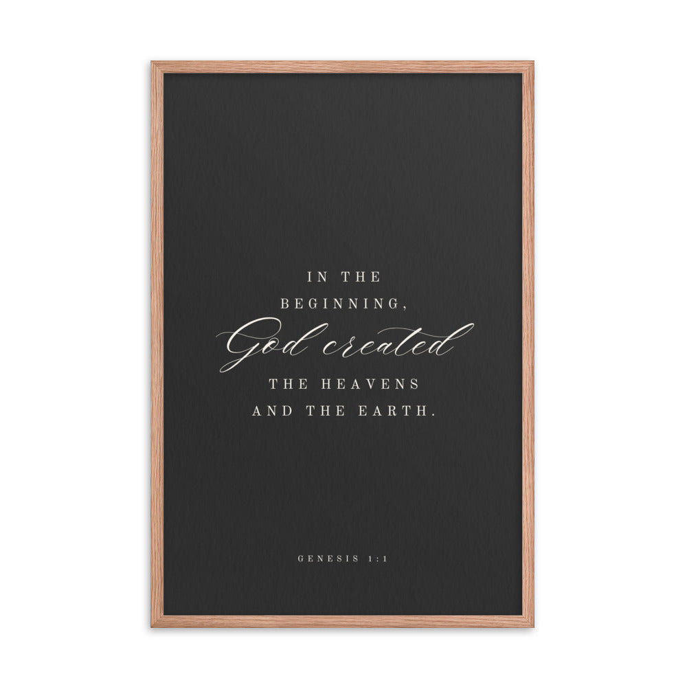 Genesis 1:1 Black Or White  