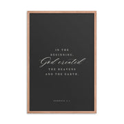 Genesis 1:1 Black Or White  