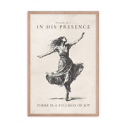 Psalm 16:11 Dancer On Beige 24x36