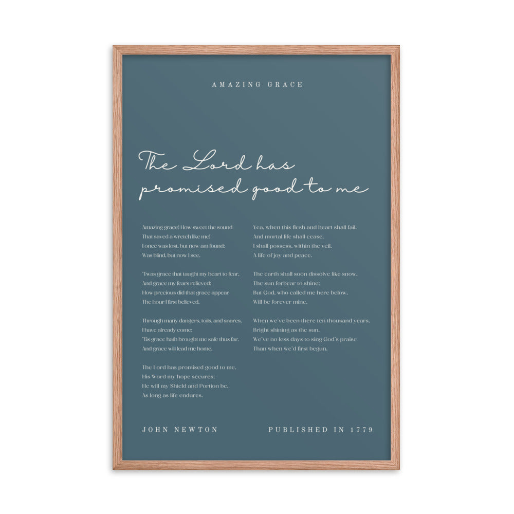 Amazing Grace Hymn- Blue Zone  