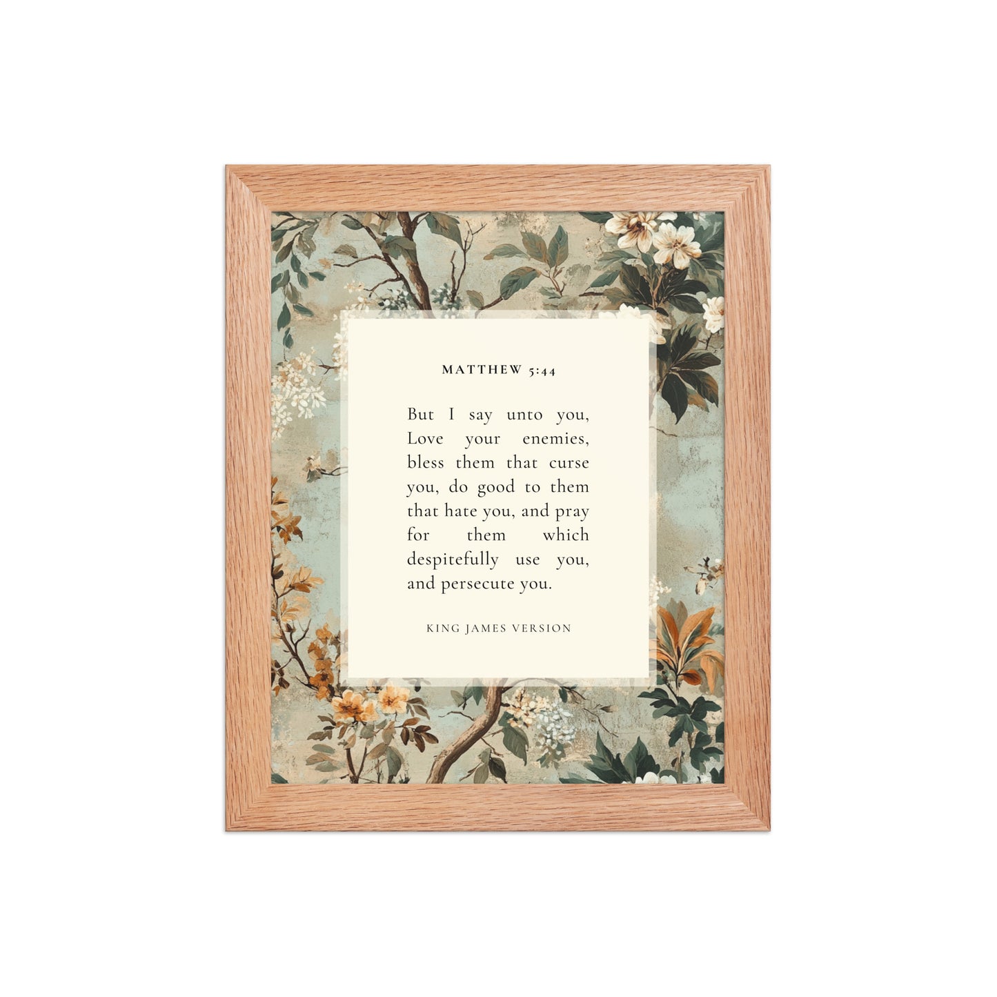 Matthew 5:44 Botanical Background  