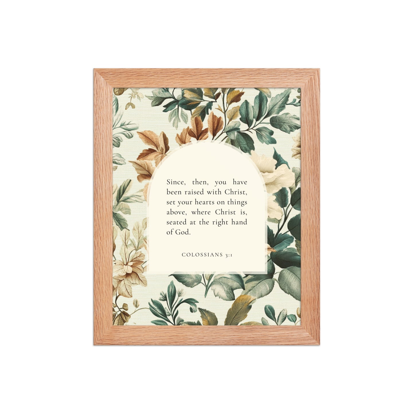 Colossians 3:1 Botanical Background  