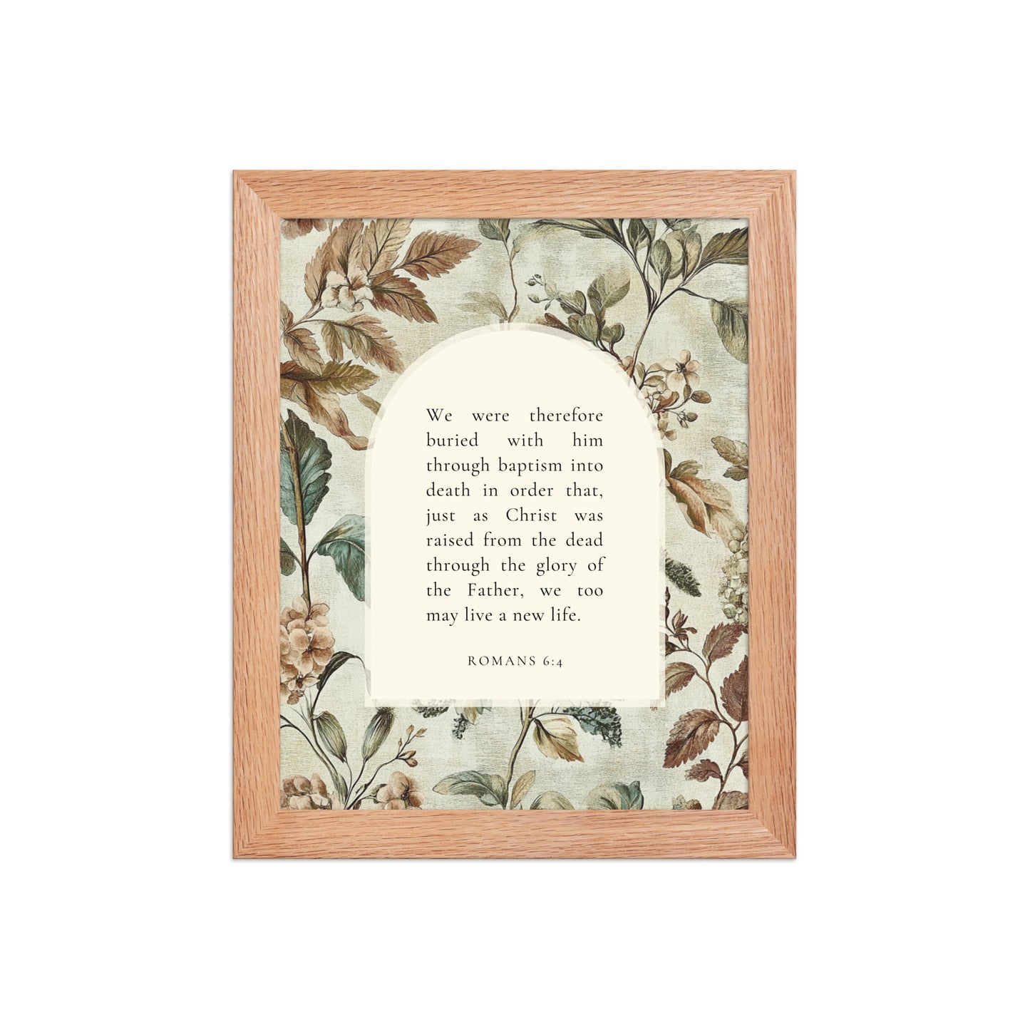 Romans 6:4 Botanical Background  