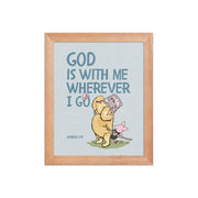 Joshua 1:9 – Winnie the Pooh Bear Inspired Scripture Print