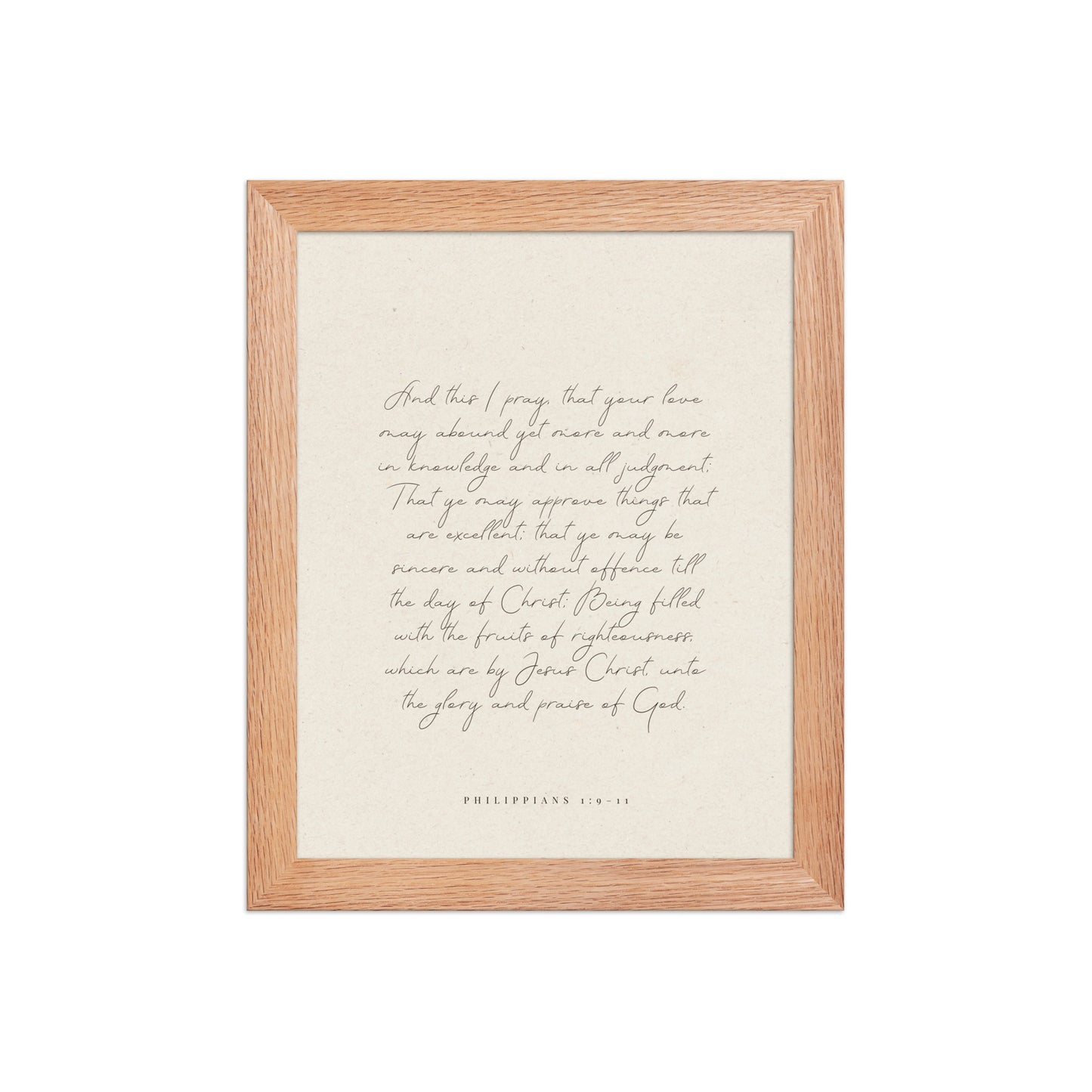 “Abound in Love” – Philippians 1:9–11 KJV Scripture Wall Art    Unframed Matte Paper / 8″×10″ / Eggshell-Unframed Matte Paper / 8″×10″ / Blue Green-Unframed Matte Paper / 8″×10″ / Red Clay-Unframed Matte Paper / 11″×14″ / Eggshell-Unframed Matte Paper / 11″×14″ / Blue Green-Unframed Matte Paper / 11″×14″ / Red Clay-Unframed Matte Paper / 12″×16″ / Eggshell-Unframed Matte Paper / 12″×16″ / Blue Green-Unframed Matte Paper / 12″×16″ / Red Clay-Unframed Matte Paper / 12″×18″ / Eggshell 